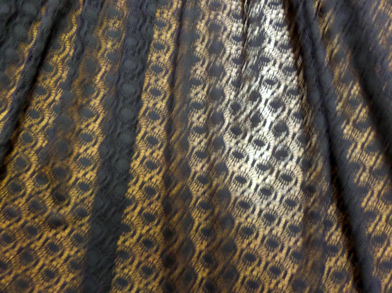 2.Black Victorian Stretch Lace